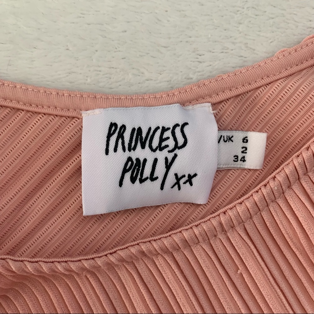 Princess Polly Pink Lace Up Top - Picture 10 of 11